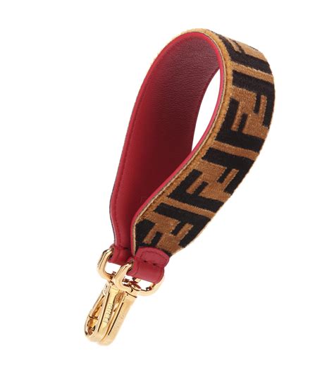 fendi velvet strap|fendi straps for handbags.